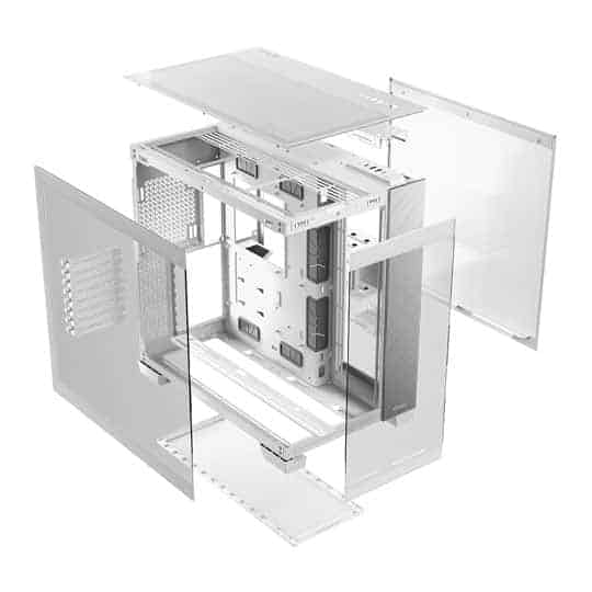 (image for) Antec C8 Aluminium Full Tower Tempered Glass PC Gaming Case White